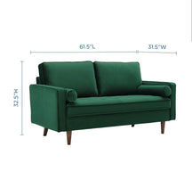 Load image into Gallery viewer, Valour Performance Velvet Loveseat