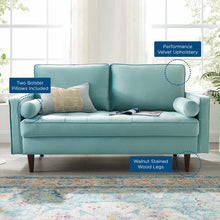 Load image into Gallery viewer, Valour Performance Velvet Loveseat