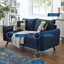 Load image into Gallery viewer, Revive Upholstered Fabric Loveseat