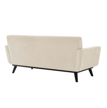 Load image into Gallery viewer, Engage Herringbone Fabric Loveseat