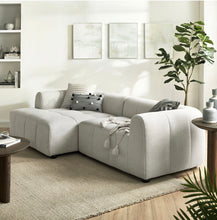 Load image into Gallery viewer, Liana Left-Facing Upholstered Fabric Modular Sofa with Chaise