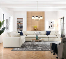 Load image into Gallery viewer, Commix 6 Piece Down Filled Overstuffed Sectional Sofa