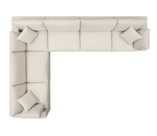 Load image into Gallery viewer, Commix 6 Piece Down Filled Overstuffed Sectional Sofa