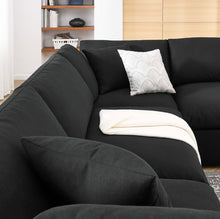 Load image into Gallery viewer, Commix 6 Piece Down Filled Overstuffed Sectional Sofa