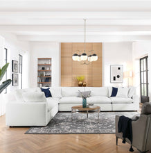 Load image into Gallery viewer, Commix 6 Piece Down Filled Overstuffed Sectional Sofa