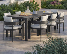 Load image into Gallery viewer, Tahoe 9-Piece Outdoor Patio Aluminum Dining Set With Extendable Table