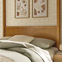 Load image into Gallery viewer, Alva Queen Wood Canopy Platform Bed