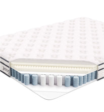 Load image into Gallery viewer, Jenna 8" Innerspring and Foam Mattress in White