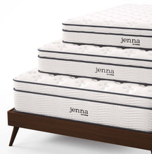 Load image into Gallery viewer, Jenna 8" Innerspring and Foam Mattress in White