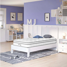 Load image into Gallery viewer, Jenna 8" Innerspring and Foam Mattress in White