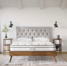 Load image into Gallery viewer, Jenna 8" Innerspring and Foam Mattress in White
