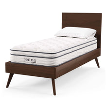 Load image into Gallery viewer, Jenna 8" Innerspring and Foam Mattress in White