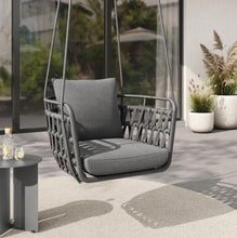 Load image into Gallery viewer, Kaliah Outdoor Patio Aluminum Swing Chair