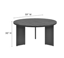 Load image into Gallery viewer, Tahoe 5-Piece Outdoor Patio Aluminum Dining Set in Gray Charcoal