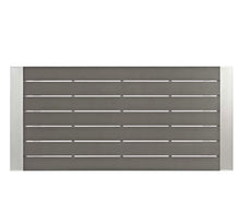 Load image into Gallery viewer, Shore Outdoor Patio Aluminum Dining Set in Silver Gray