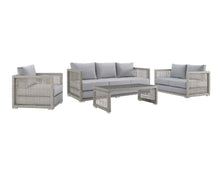 Load image into Gallery viewer, Aura Outdoor Patio Wicker Rattan Set