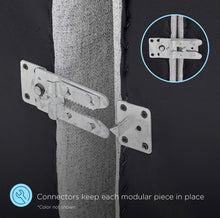 Load image into Gallery viewer, Bartlett Vegan Leather Sectional Sofa