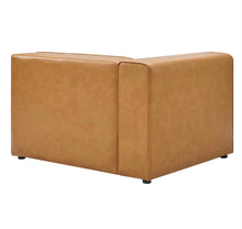 Load image into Gallery viewer, Mingle Vegan Leather Sectional Sofa