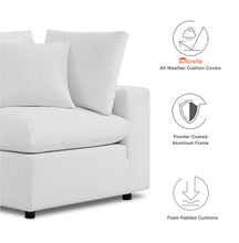 Load image into Gallery viewer, Commix 7-Piece Sunbrella® Outdoor Patio Sectional Sofa in White