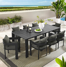 Load image into Gallery viewer, Tahoe 9-Piece Outdoor Patio Aluminum Dining Set