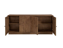 Load image into Gallery viewer, Veda 72" Mango Wood Sideboard Cabinet in Walnut