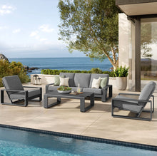 Load image into Gallery viewer, Lirienne 4-Piece Outdoor Patio Aluminum Furniture Set