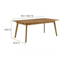 Load image into Gallery viewer, Vienna Outdoor Patio Teak and Rope Dining Set