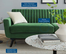 Load image into Gallery viewer, Engage Channel Tufted Performance Velvet Sofa