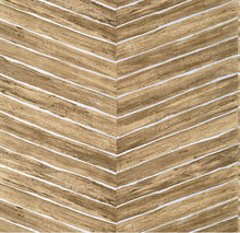 Load image into Gallery viewer, Wood Herringbone Wallpaper sample