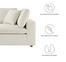 Load image into Gallery viewer, Commix Down Filled Overstuffed 6-Piece Sectional Sofa