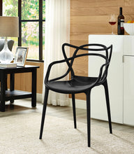 Load image into Gallery viewer, Entangled Dining Armchair in Black