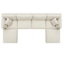 Load image into Gallery viewer, Commix Down Filled Overstuffed 6-Piece Sectional Sofa