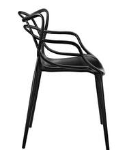 Load image into Gallery viewer, Entangled Dining Armchair in Black