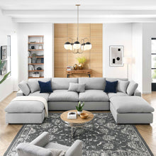 Load image into Gallery viewer, Commix Down Filled Overstuffed 6-Piece Sectional Sofa