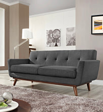Load image into Gallery viewer, Engage Upholstered Fabric Loveseat