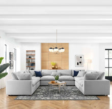 Load image into Gallery viewer, Commix Down Filled Overstuffed 8-Piece Sectional Sofa