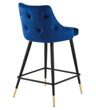 Load image into Gallery viewer, Adorn Performance Velvet Counter Bar Stool