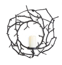 Load image into Gallery viewer, BRANCH WALL CANDLEHOLDER