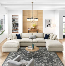 Load image into Gallery viewer, Commix Down Filled Overstuffed 6-Piece Sectional Sofa
