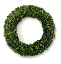 Load image into Gallery viewer, BOXWOOD WREATH 24"