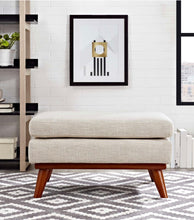 Load image into Gallery viewer, Engage Upholstered fabric ottoman