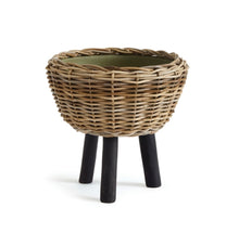 Load image into Gallery viewer, Woven Rattan Dry Basket Plant Riser