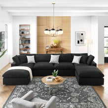 Load image into Gallery viewer, Commix Down Filled Overstuffed 6-Piece Sectional Sofa