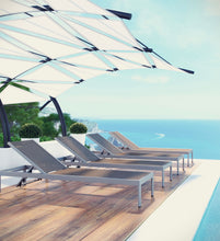 Load image into Gallery viewer, Shore Chaise Outdoor Patio Aluminum Set of 4