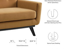 Load image into Gallery viewer, Engage Performance Velvet Sofa