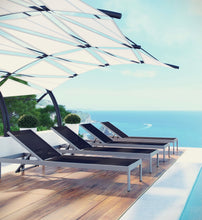 Load image into Gallery viewer, Shore Chaise Outdoor Patio Aluminum Set of 4