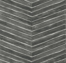 Load image into Gallery viewer, Wood Herringbone Wallpaper sample