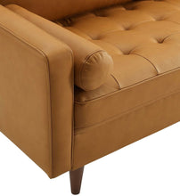 Load image into Gallery viewer, Valour Leather Sofa in Tan