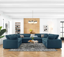 Load image into Gallery viewer, Commix Down Filled Overstuffed 8-Piece Sectional Sofa