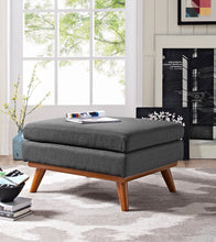 Load image into Gallery viewer, Engage Upholstered fabric ottoman